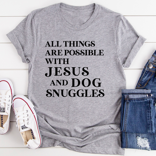 All Things Are Possible with Jesus Tee
